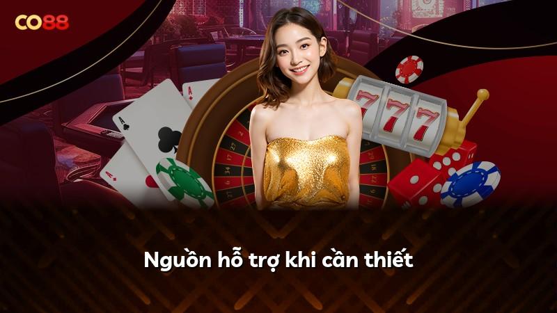 Nguồn hỗ trợ khi cần thiết